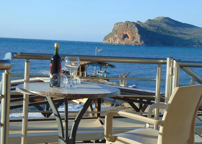 Lejlighed Comfy Beachfront Litinas Casa With Seaview *