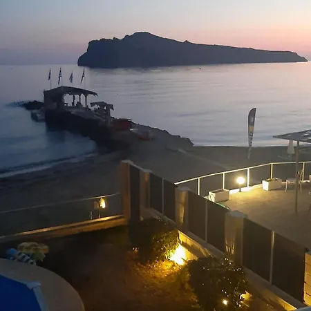 Comfy Beachfront Litinas Casa With Seaview Apartment Chania (Crete)